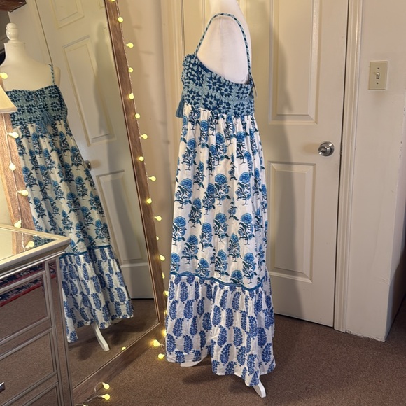 Ro's Garden Guinea Maxi Dress Anthropologie - Picture 9 of 16
